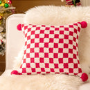 Axyaa Jacquard Christmas Sofa Pillowcase Cojines 45x45cm