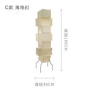 Axyaa LED Floor Lamp for Modern Interior Lighting in Living Room Bedroom Studio