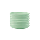 Axyaa Wheat Straw Dinnerware Set - 8Pcs 23cm Round Plates