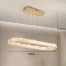Axyaa Modern Pendant Lights LED Chandelier Ceiling Lamp Indoor Dining Room Decor