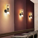 Clear Glass Wall Light Bathroom Bedroom Sconce, Axyaa Modern Lighting Fixture E27 G9 Bulb