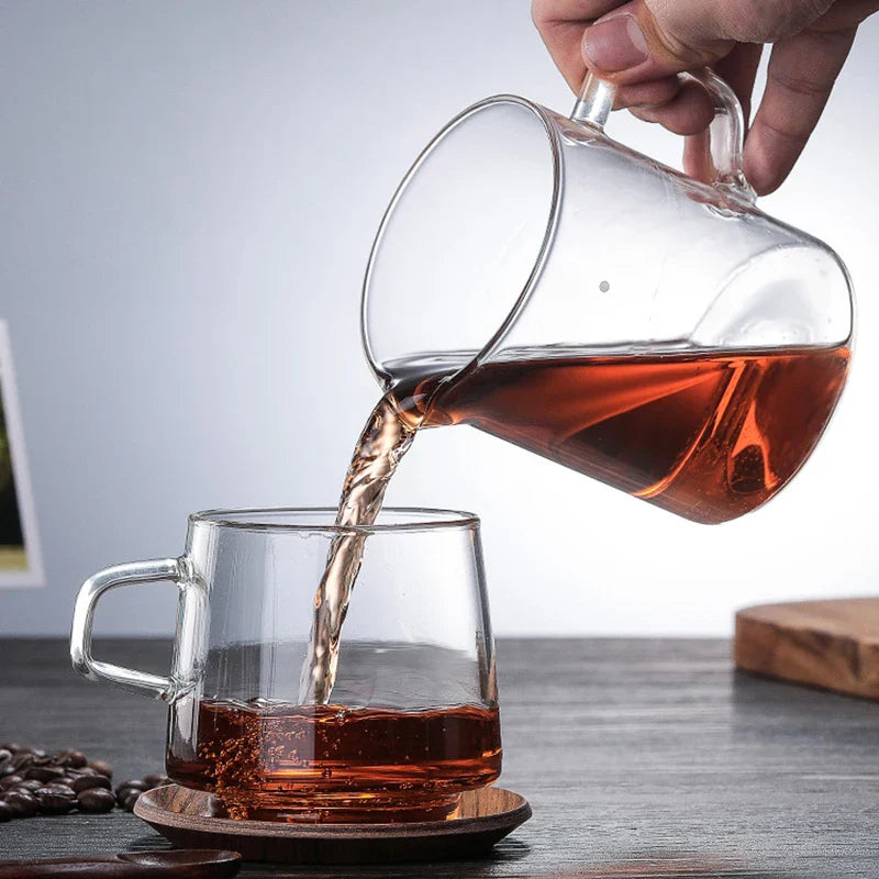 Axya Glass Coffee Sharing Pot Set 400ml