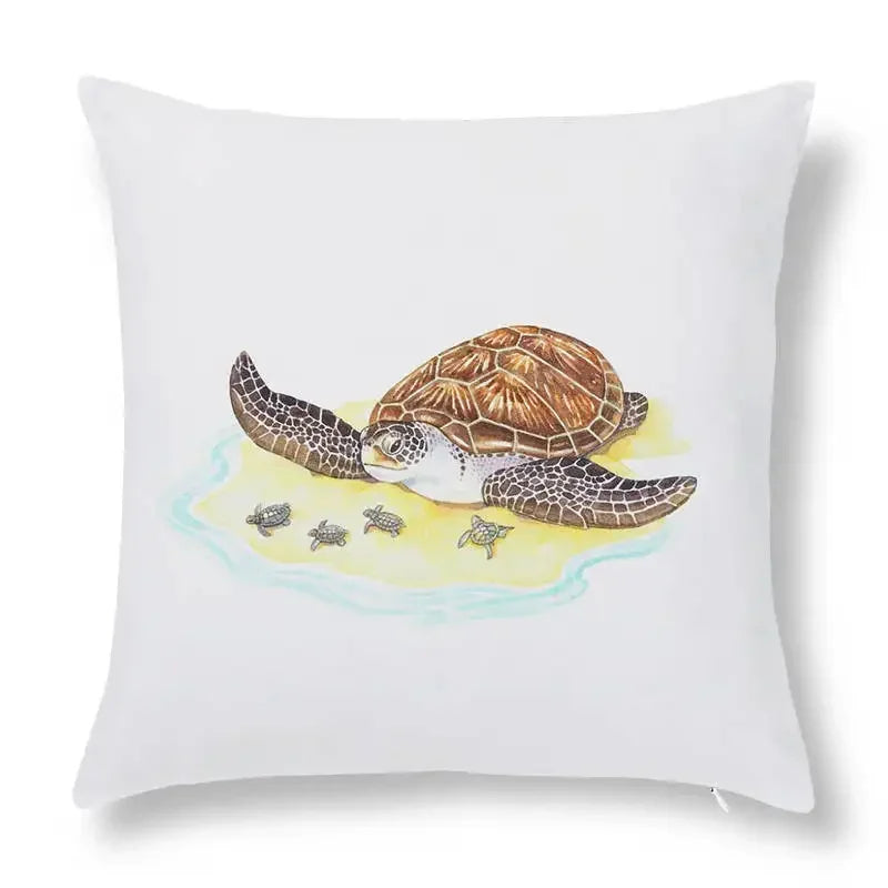 Axyaa Small Animal Pillowcase: Cute Cartoon Design for Bedroom and Living Room