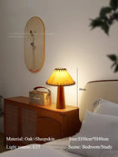 Axyaa Wabi Sabi Table Lamp Retro Bedroom Decor Study Tea Room Hotel Bedside