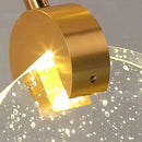 Axyaa Crystal Chandelier: Stair & Living Room Pendant Lighting