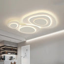 Axyaa Cream Ceiling Lamp: Warm LED Lighting for Home Decoration