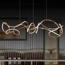 Axyaa Modern LED Pendant Light Chandeliers for Living Room and Dining Room