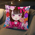 Axyaa Anime Pillow Cover by Chisato Tatumi for Sofa Room Decor and Wedding Gift