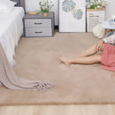 Axyaa Faux Rabbit Fur Rug Large Size Warm Bedroom Living Room Decor