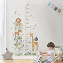Height Measurement Jungle Wall Sticker Decal for Kids Room by Axyaa