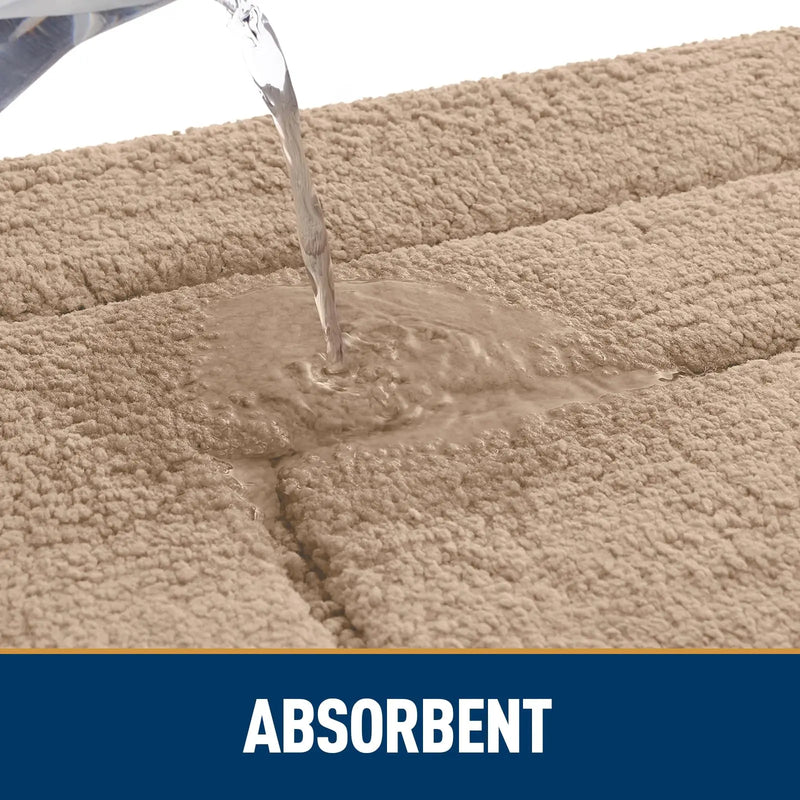 Axyaa Thicken Absorbent Indoor Entrance Door Mat Low-Profile Washable Floor Carpet