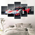 Axyaa Cool Cars Canvas Wall Art Set for Living Room Decor