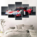 Axyaa Cool Cars Canvas Wall Art Set for Living Room Decor