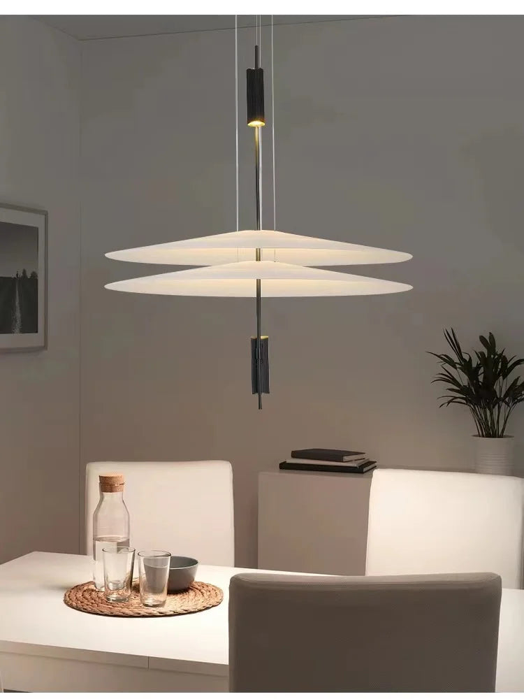 Axyaa UFO LED Pendant Light Modern Chandelier for Dining Living Room Bar
