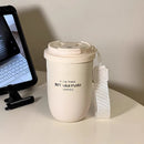 Axyaa Stainless Steel Thermal Water Bottle Filter Straw Tumbler - Office Gift