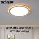 Axyaa Ultra-Thin Circular LED Ceiling Light for Home Decor Lighting