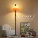 Axyaa Cream Glass Sunset Lamp for Bedroom Sofa Living Room Eye Protection