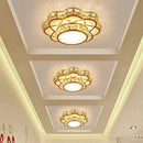 Axyaa LED Crystal Ceiling Lamp for Home Decor Lighting