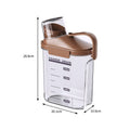 Axyaa Large Capacity Grain Storage Tank for Kitchen - Efficient, Sealed, & Moisture-Proof