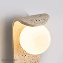 Axyaa Cream Wind LED Wall Lamp for Bedroom, Kitchen, and Outdoor Lighting