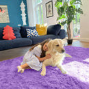 Axyaa Kids Bedroom Shaggy Carpet: Soft, Fluffy, Cozy Rugs for Boys and Girls
