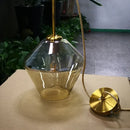 Axyaa Glass Lampshade Pendant Lamp for Home LED Lighting Fixtures