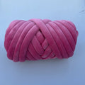 Axyaa Super Velvet Chunky Yarn - Thick Cotton Wool Tube Yarn for DIY Handwork