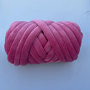 Axyaa Super Velvet Chunky Yarn - Thick Cotton Wool Tube Yarn for DIY Handwork