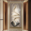 Axyaa Luxury Modern Mural Wall Lamp for Hallway and Corridor Decoration