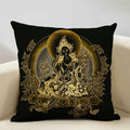 Retro Art Linen Cushion Cover 45 * 45 for Living Room Bedroom Decor with Axyaa Brand