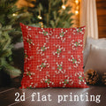 Christmas-Themed Digital Printed Pillow Covers by Axyaa for Sofa Bedroom Car