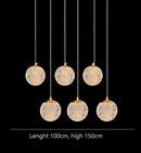 Axyaa Ring LED Pendant Light: Modern Chandeliers for Living Room & Dining Room