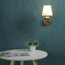 Axyaa Retro Minimalist LED Wall Lamp for Interior Decoration in Bedroom, Hotel, or Study