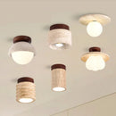 Axyaa Stone Marble Ceiling Light LED Chandelier for Modern Living Room