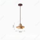 Axyaa LED Cream Wind Chandelier for Home and Living Spaces