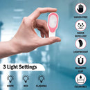 Axya Silicone Magnet LED Clip Light: Night Safety Emergency Flashlight