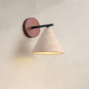 Axyaa Cone Triangle Wall Light LED Lamp - Wabi Sabi Home Hotel Bedroom Staircase Sconce