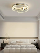 Axyaa LED Full-Spectrum Eye-Protection Ceiling Lamp, Modern Minimalist Master Bedroom Light