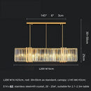 Axyaa Luxury Crystal Chandelier LED Pendant Lights for Dining Room