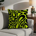 Axyaa Abstract Pattern Print Pillow - Modern Home Cushion Cover