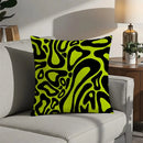 Axyaa Abstract Pattern Print Pillow - Modern Home Cushion Cover