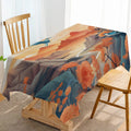 Axyaa Waterproof Rectangular Tablecloth for Home Decor, Kitchen, Living Room, Wedding Party