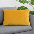Axyaa Velvet Sofa Cushion Cover 50x70 Nordic Minimalist Style Pillow Case