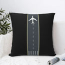 Axyaa Pilot Print Sofa Cushion Cover - Home Party Car Bed Decor