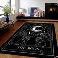 Axyaa Black Constellation Rug Set: Living Room, Bedroom, Bathroom Décor & Gift