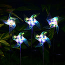 Axya Solar Windmill Garden Spot Light Waterproof Landscape Night Light