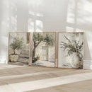 3-Piece Nutcracker Pastel Christmas Wall Art Set by Axyaa