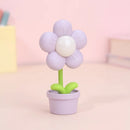 Axyaa Mini LED Flower Night Light Cute Table Lamp Desktop Ornament for Kids