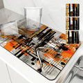 Axyaa Geometric Lines Absorbent Drying Mat