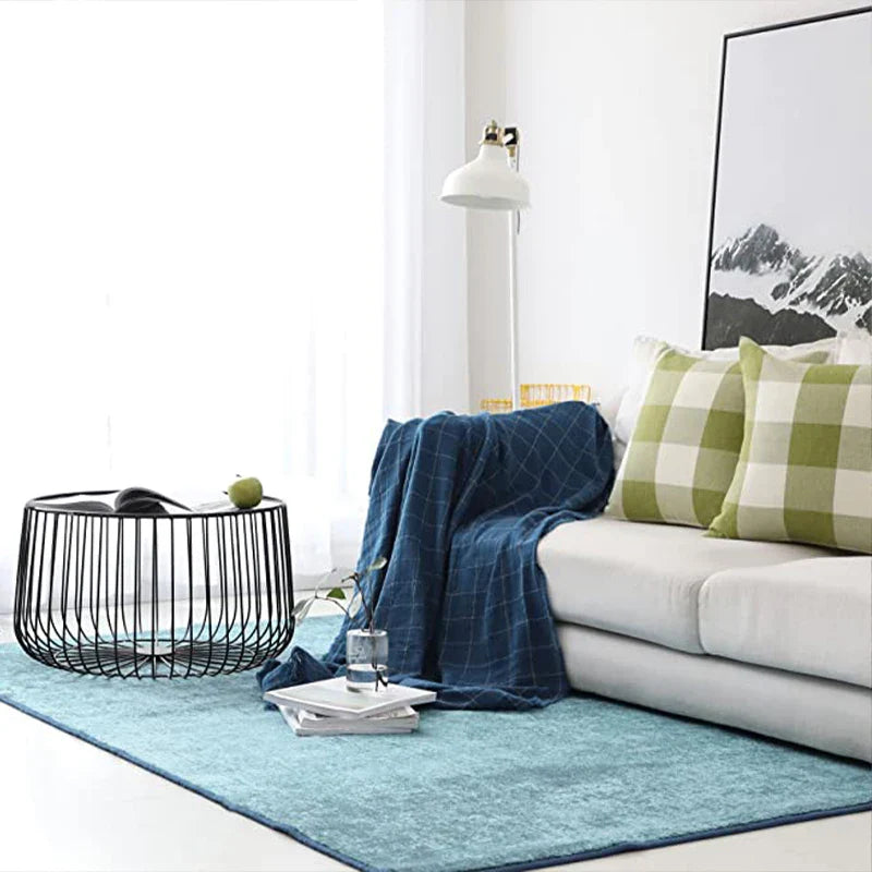 Axyaa Big Plaid Cushion Covers 45x45cm - Cozy Nordic Home Decor for Living Room